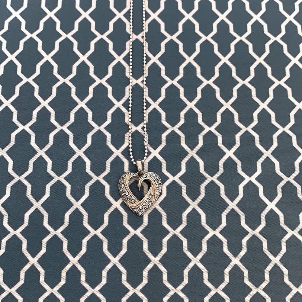 Silver and Blue Necklace